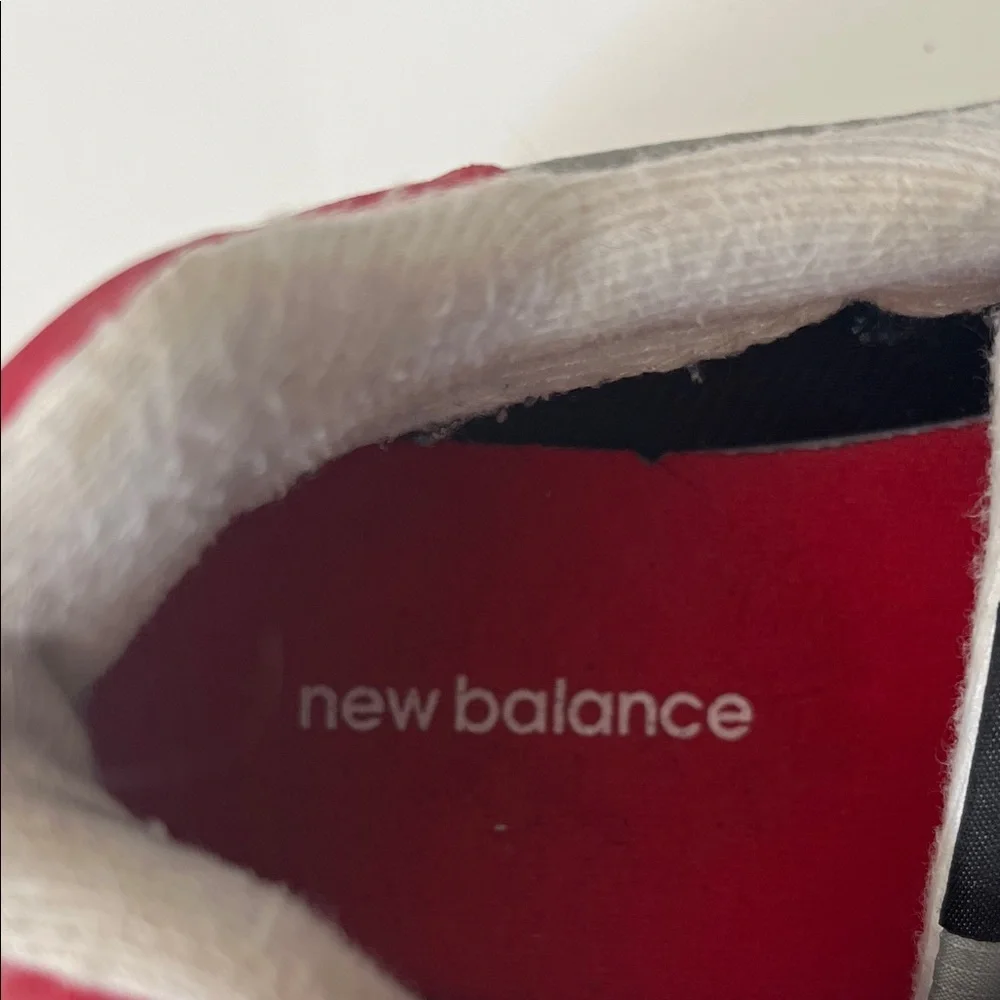 New Balance Red and Blue Gray Sneakers
